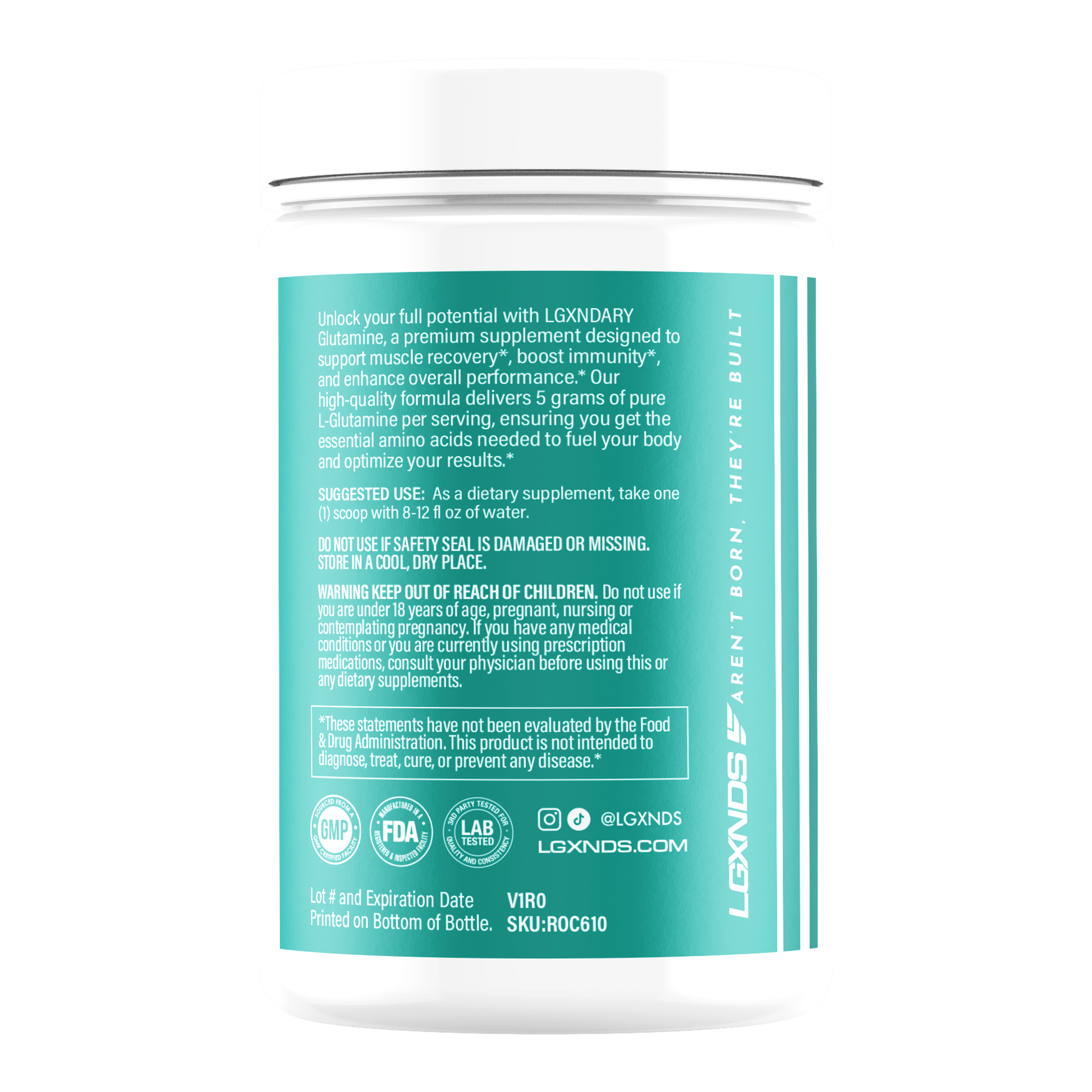 Glutamine Powder - Glutamine Powder - Default Title - LGXNDS