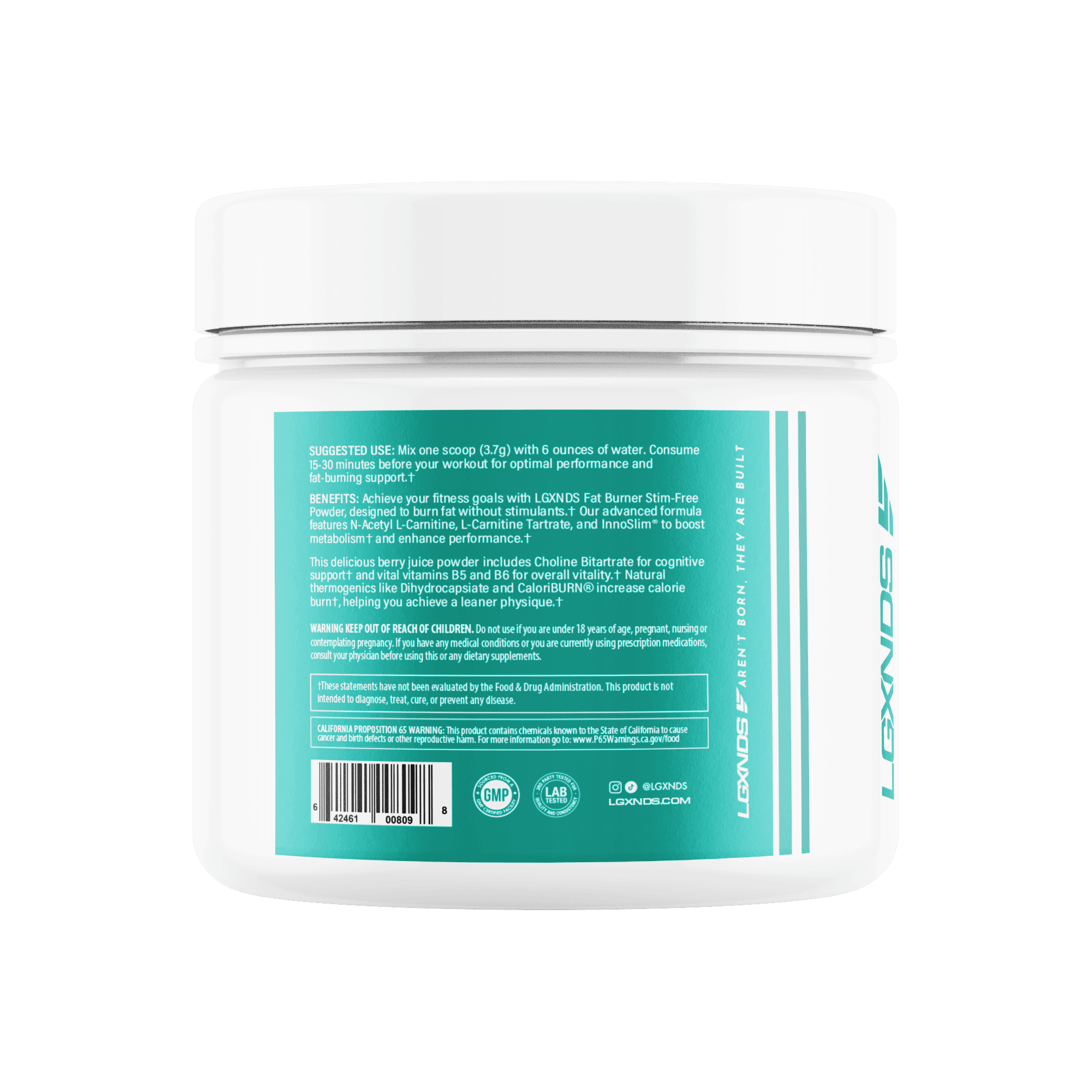 Stim Free Fat Burner - Stim Free Fat Burner - Berry Juice - LGXNDS