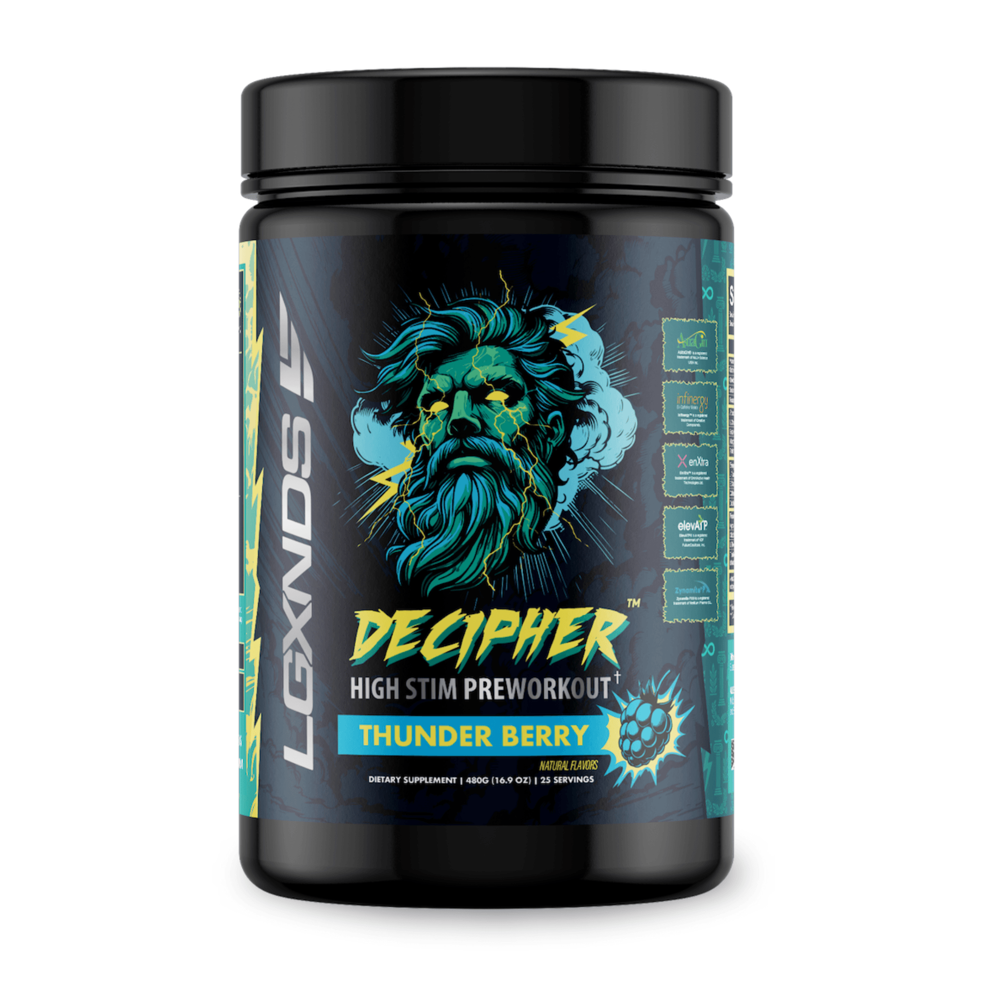 Decipher Preworkout - Decipher Preworkout - Thunder Berry - LGXNDS