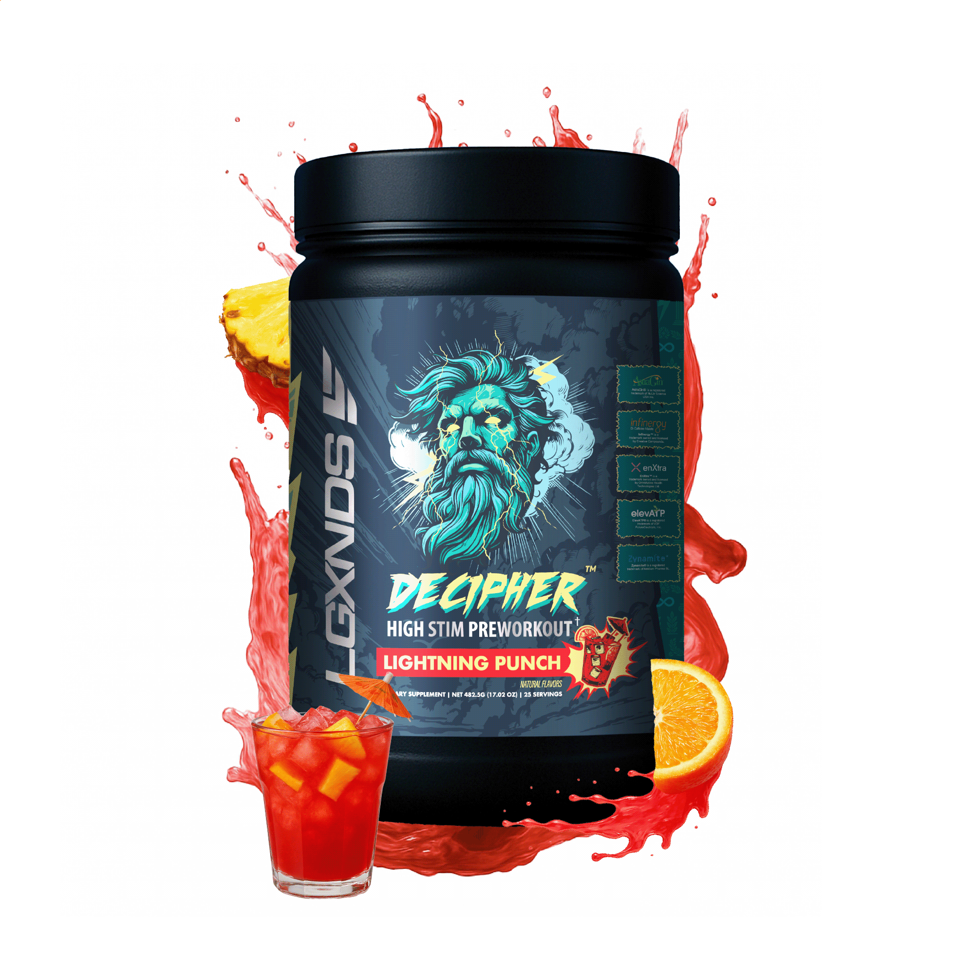 Decipher Preworkout - Decipher Preworkout - Lightning Punch - LGXNDS