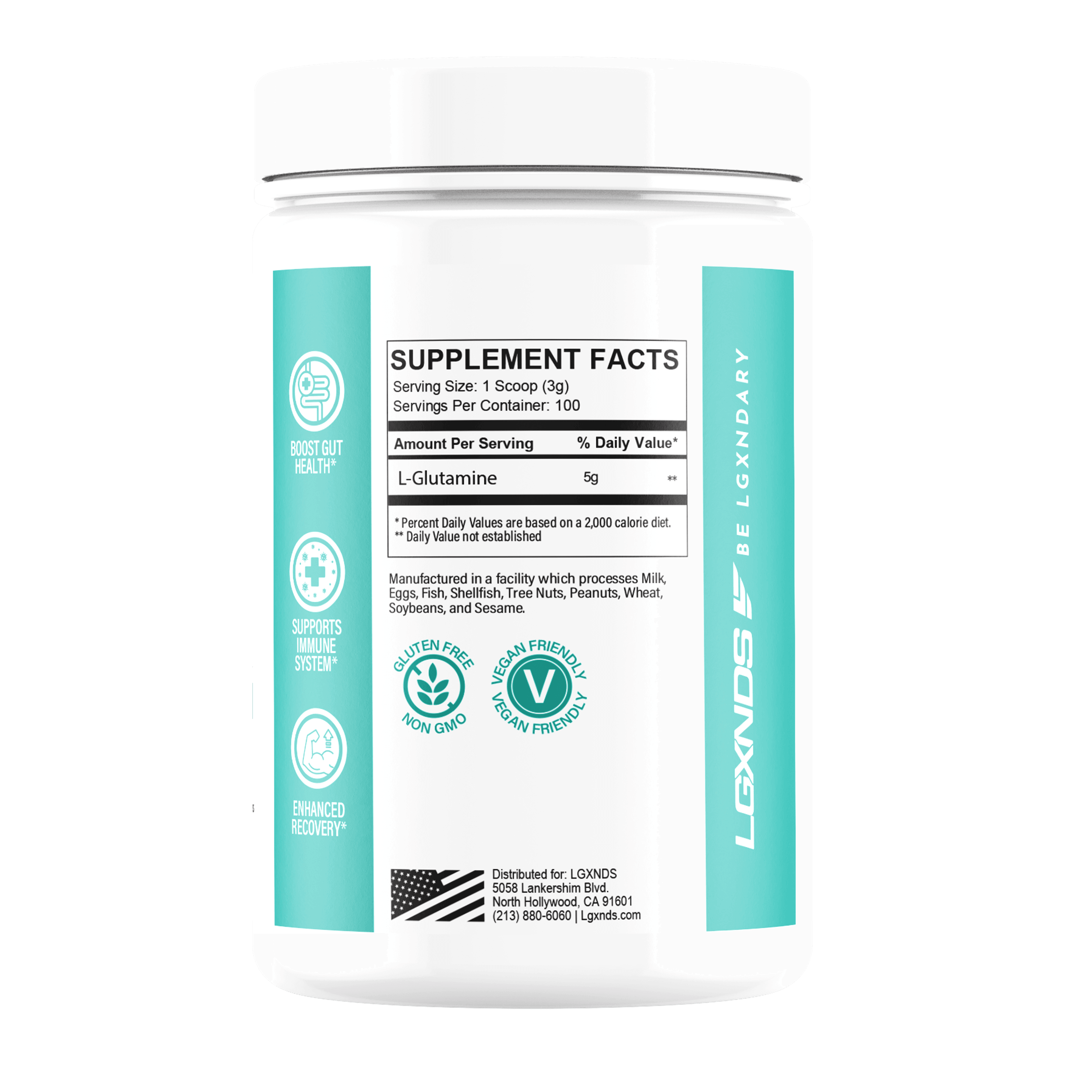 Glutamine Powder - Glutamine Powder - Default Title - LGXNDS