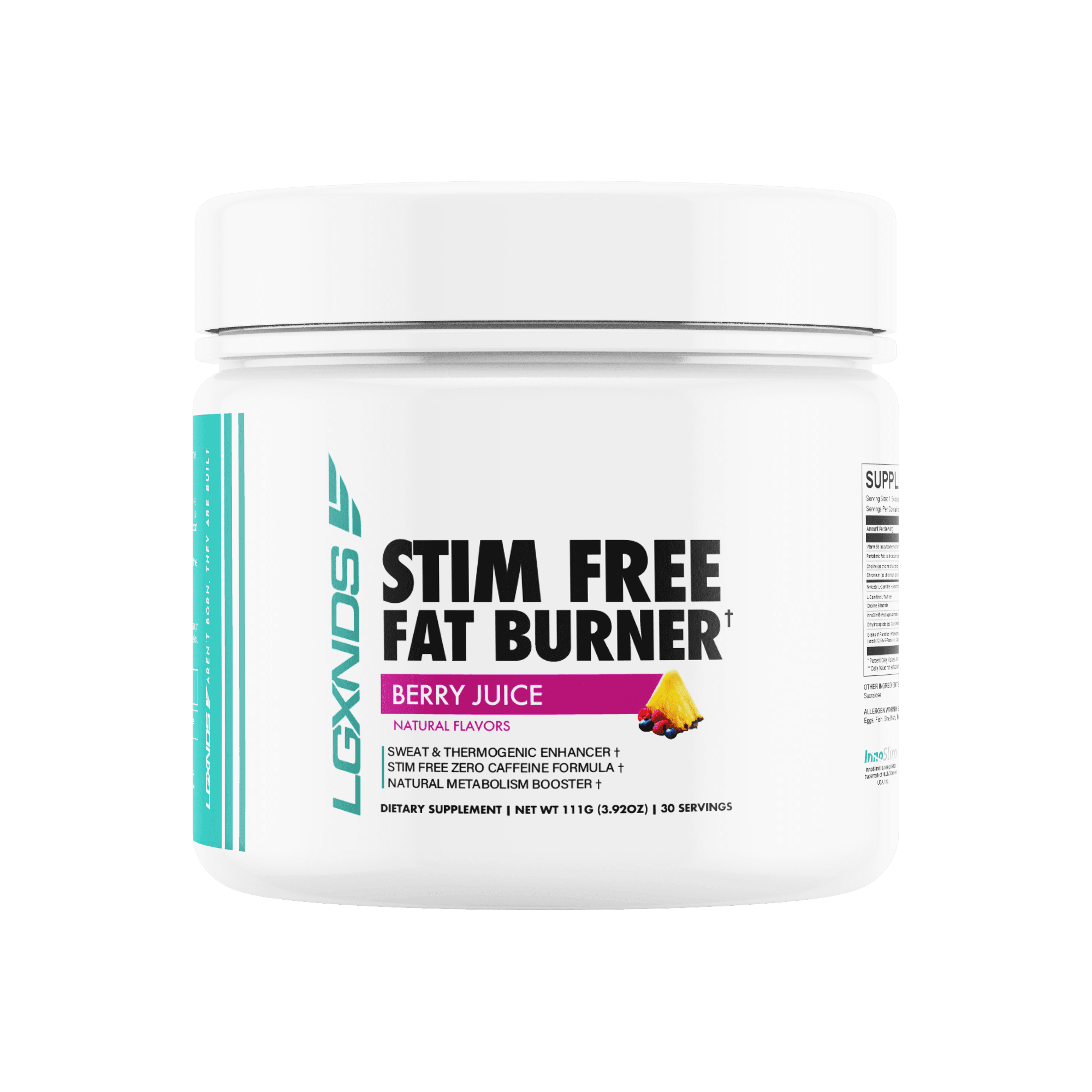 Stim Free Fat Burner - Stim Free Fat Burner - Berry Juice - LGXNDS