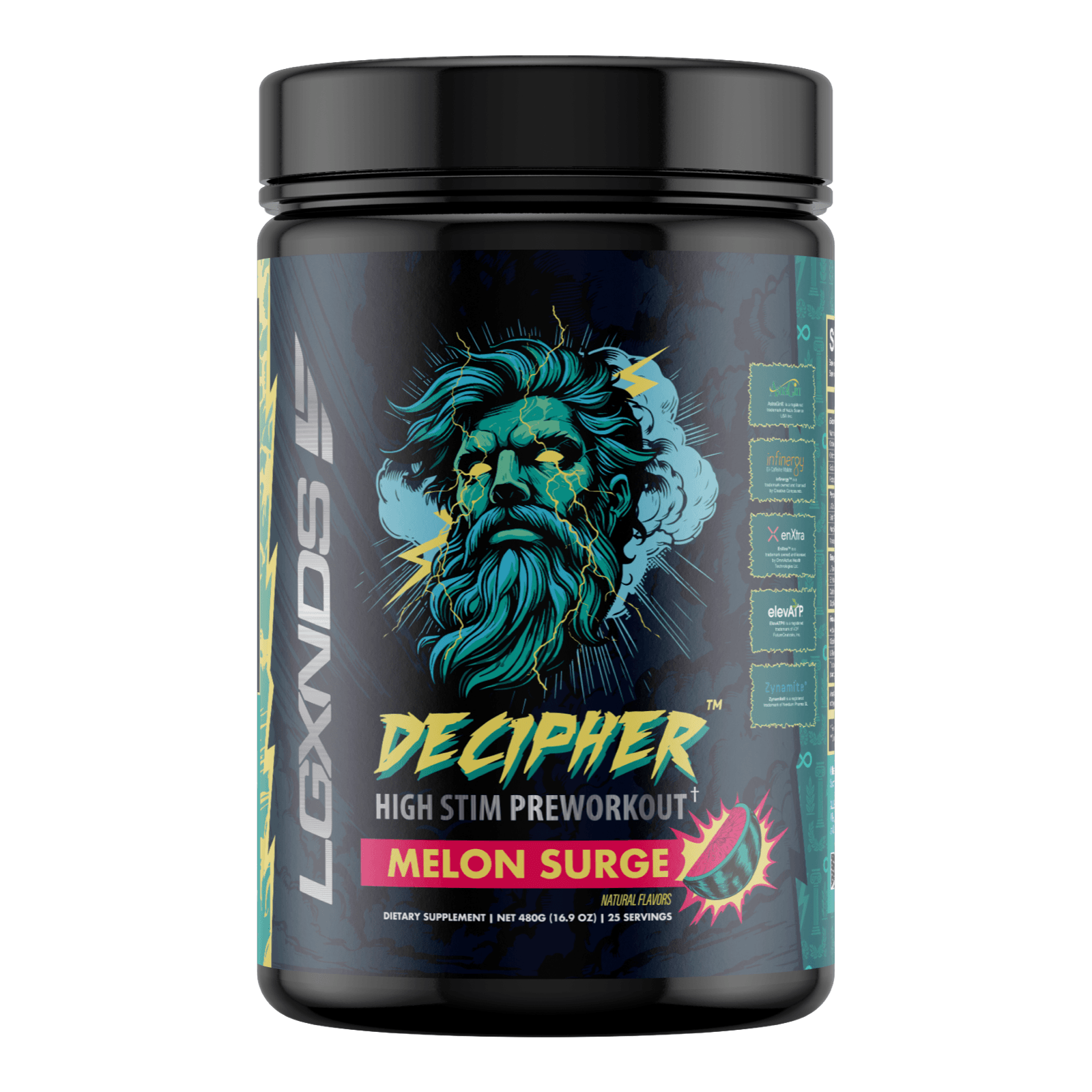 Decipher Preworkout - Decipher Preworkout - Thunder Berry - LGXNDS