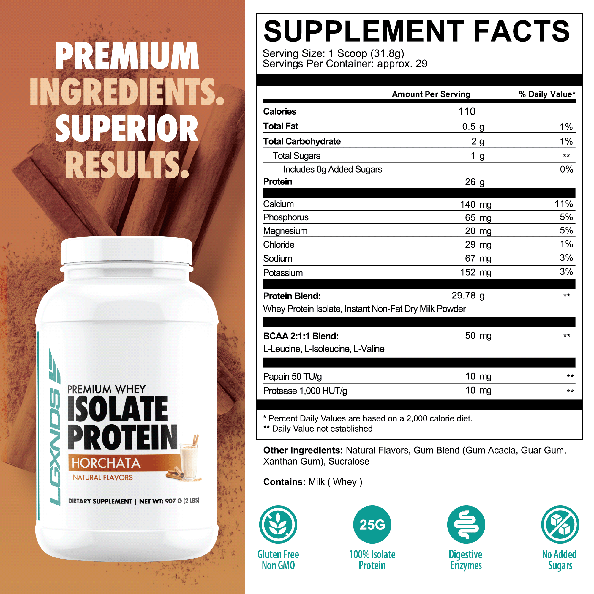 Premium Whey Isolate Protein