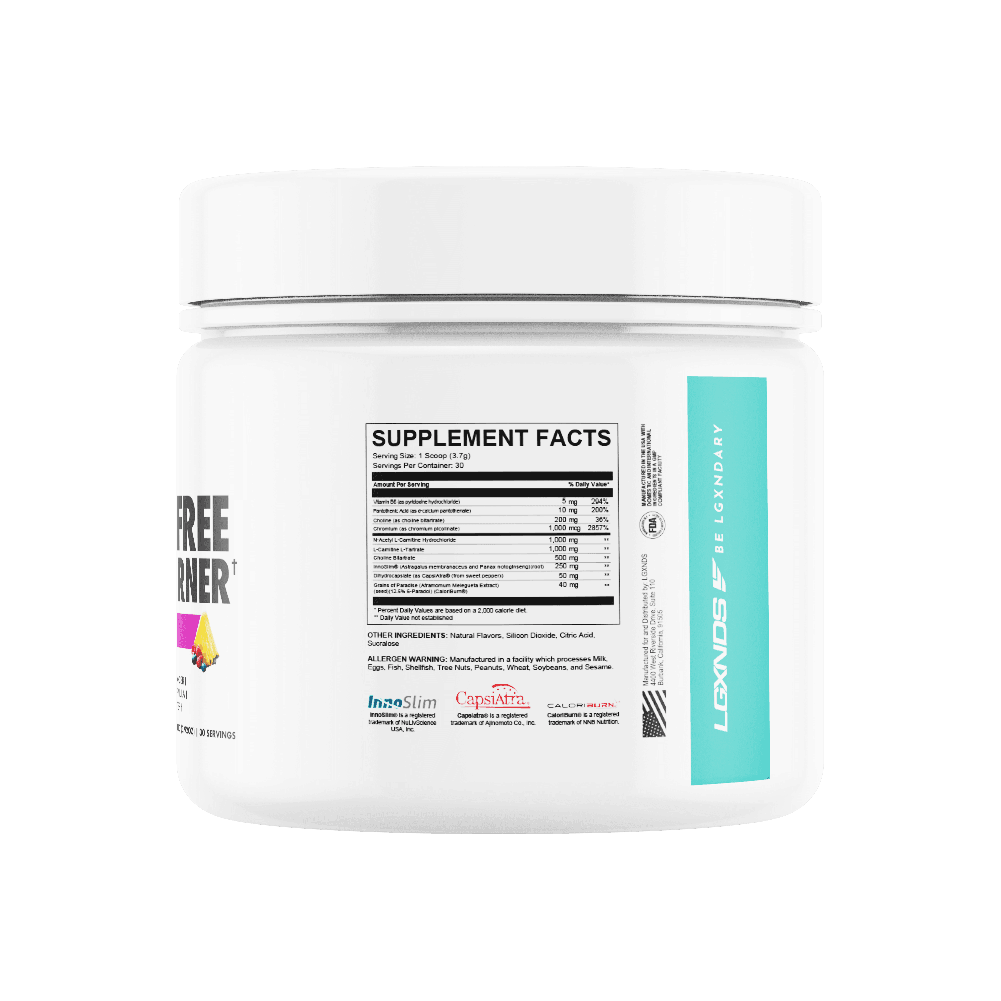 Stim Free Fat Burner - Stim Free Fat Burner - Berry Juice - LGXNDS