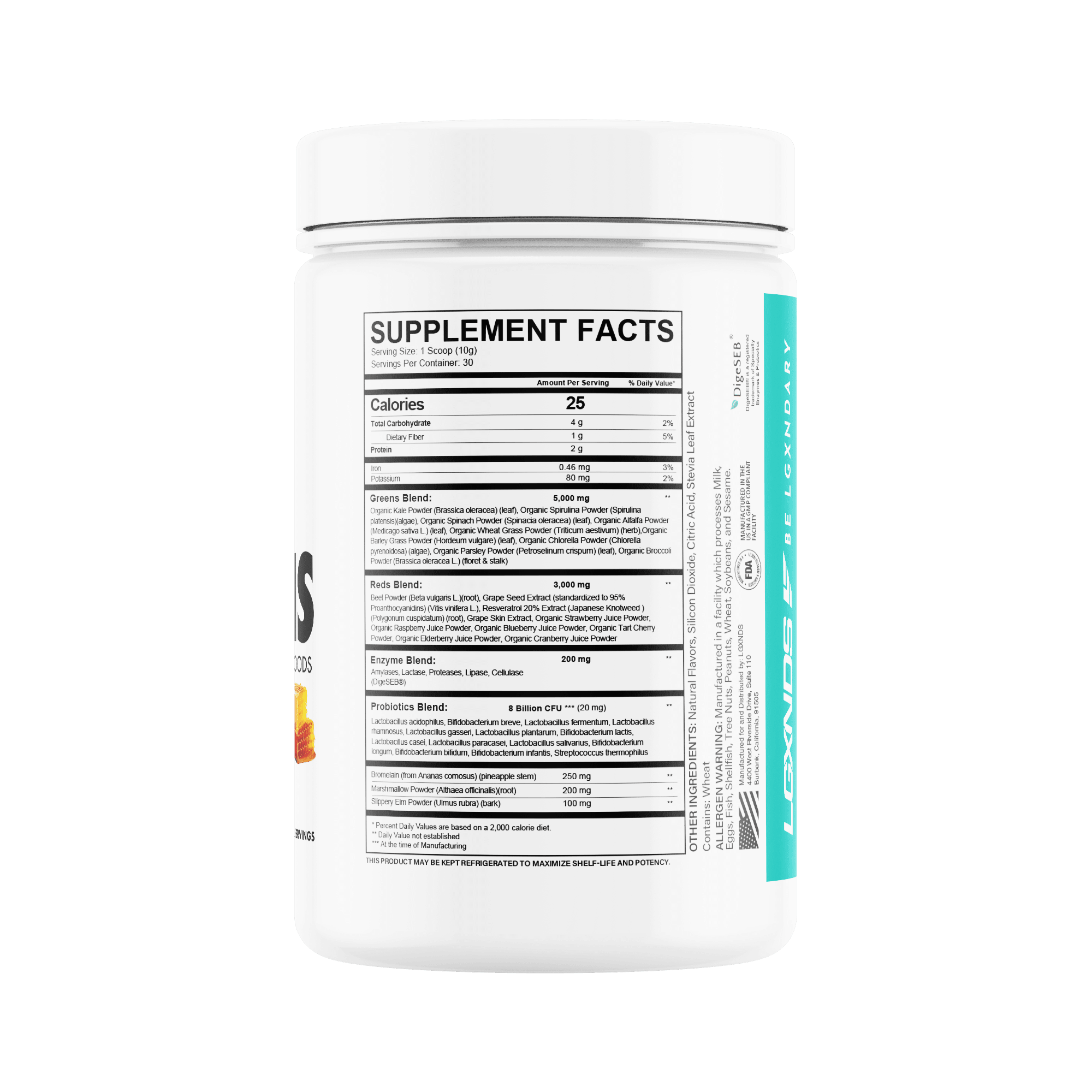 Complete Greens - Complete Greens - Lemon Honey - LGXNDS