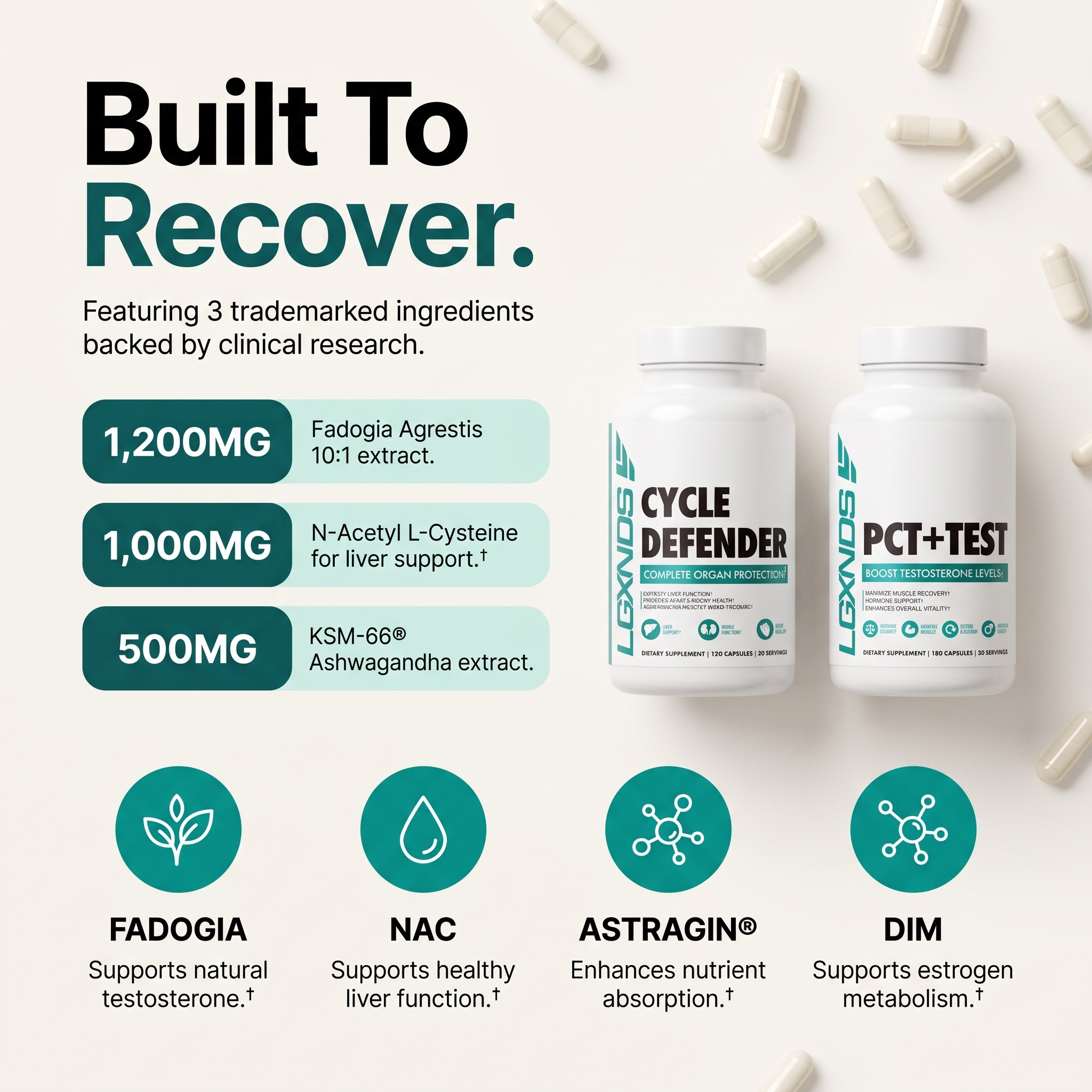 Recovery & Reset Pack - Cycle Defender & PCT + Test