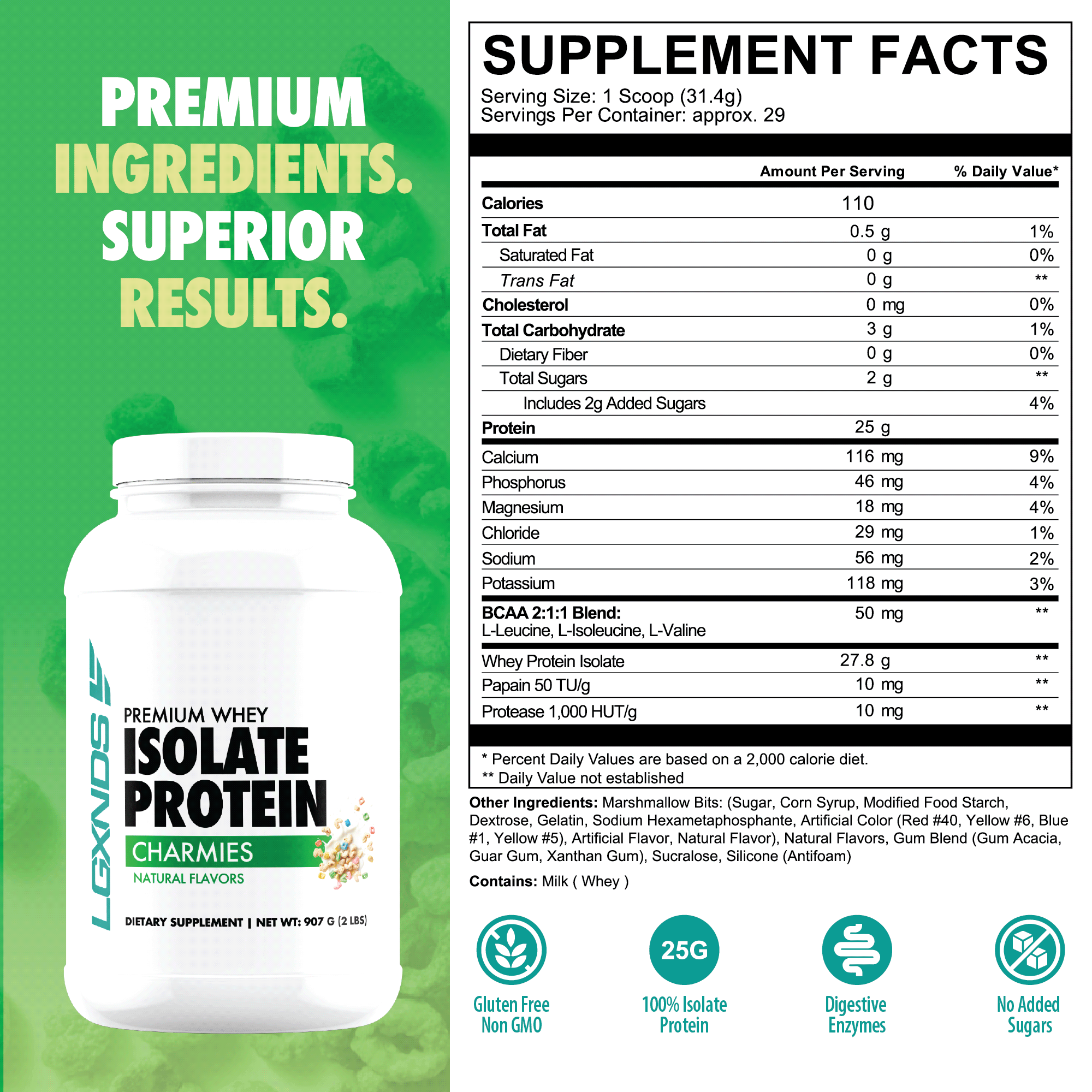 Premium Whey Isolate Protein