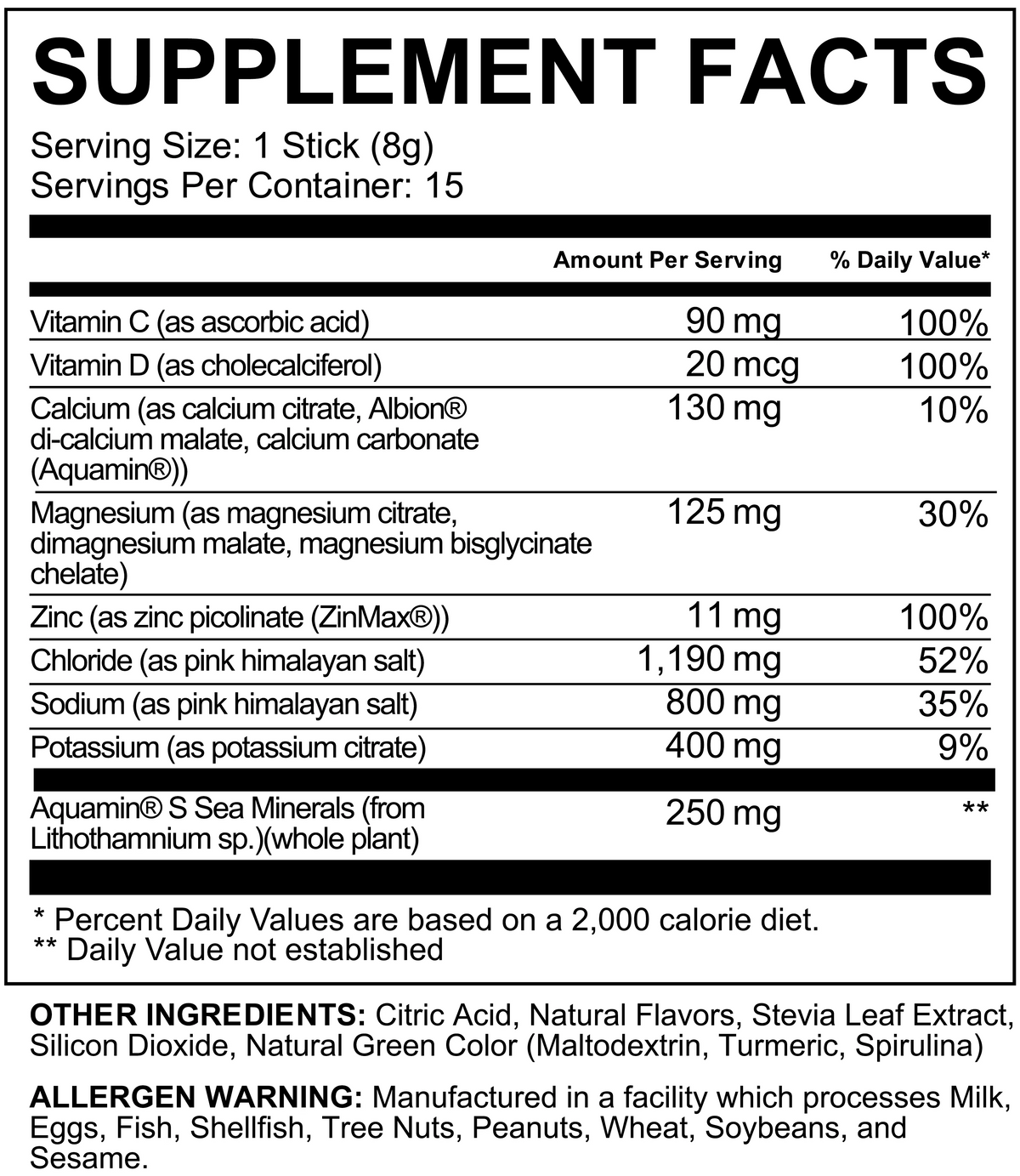 Supplement Facts