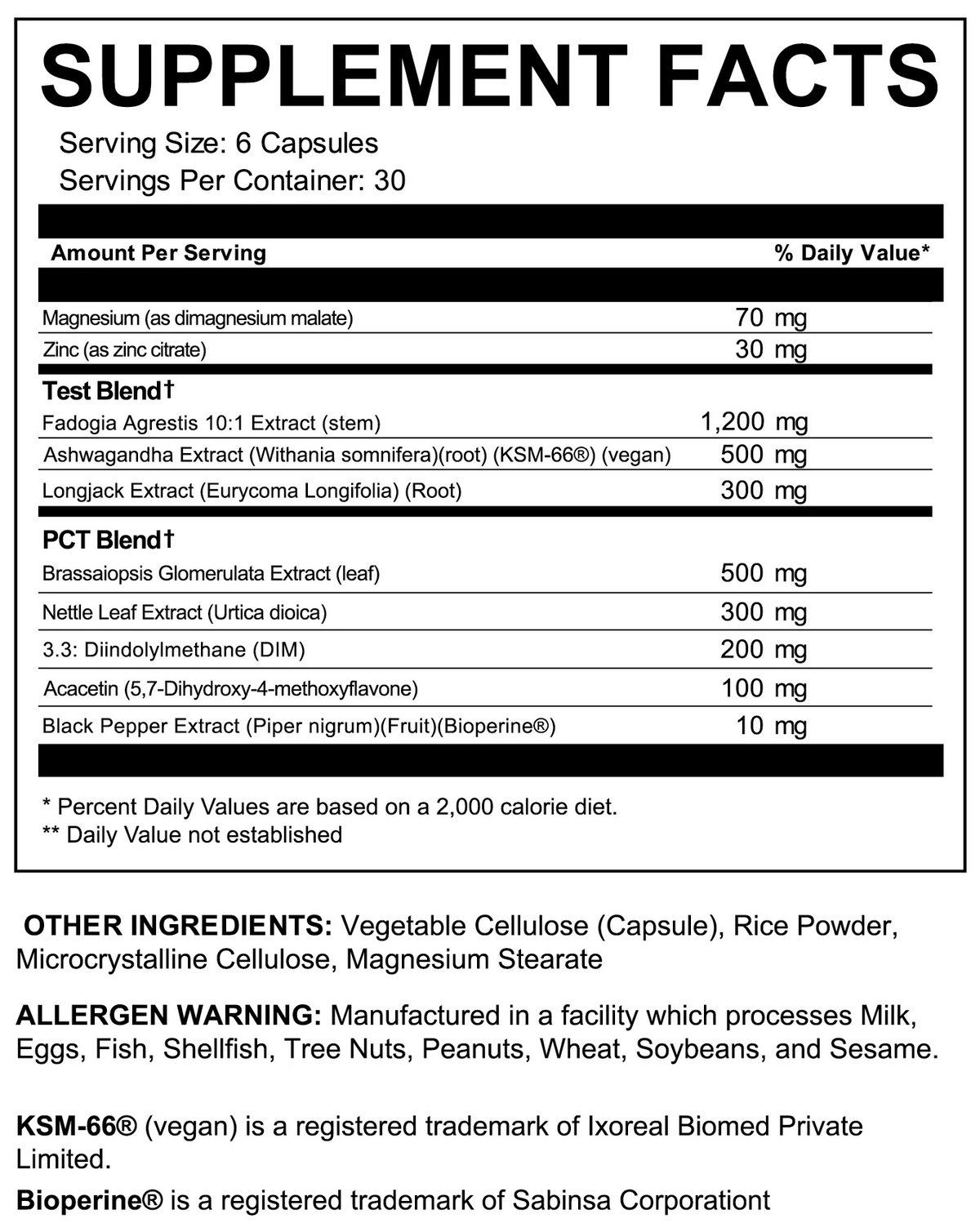 Supplement Facts