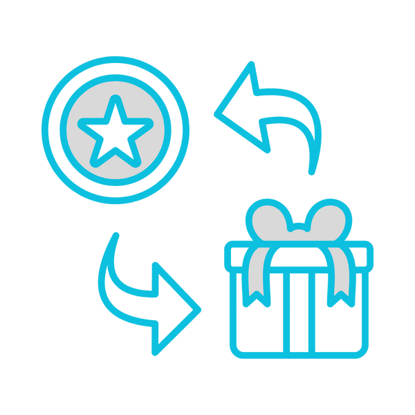 EARN POINTS BY REDEEMING