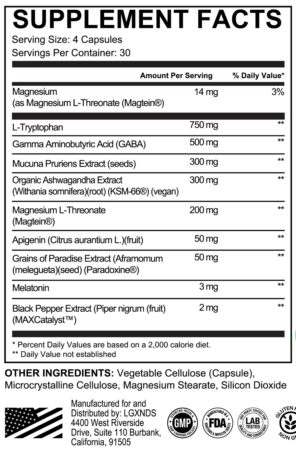 Supplement Facts