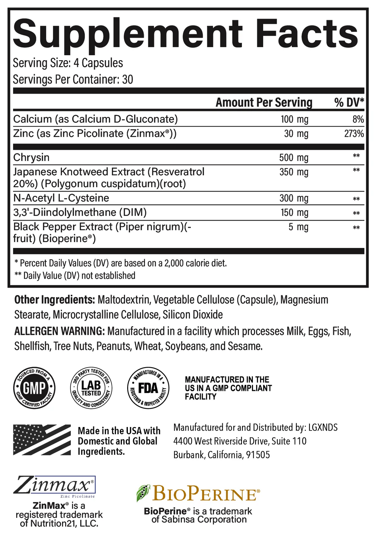 Supplement Facts