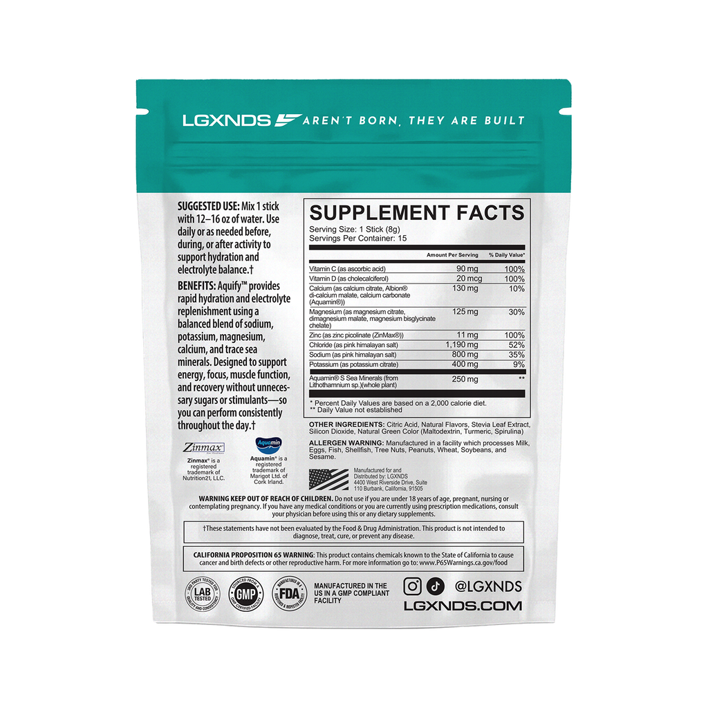 Aquify Hydration Sticks