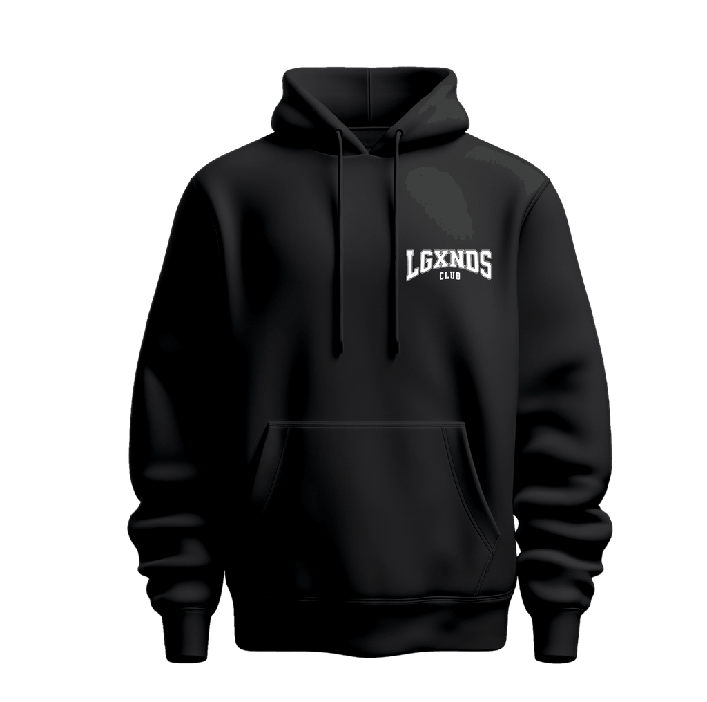 Racing Club Hoodie - Racing Club Hoodie - Black / S - LGXNDS