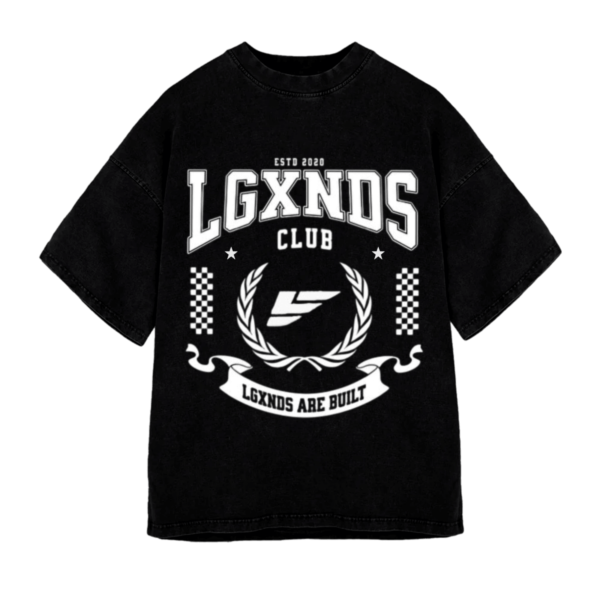 Racing Club Tee - Racing Club Tee - Black / Small - LGXNDS