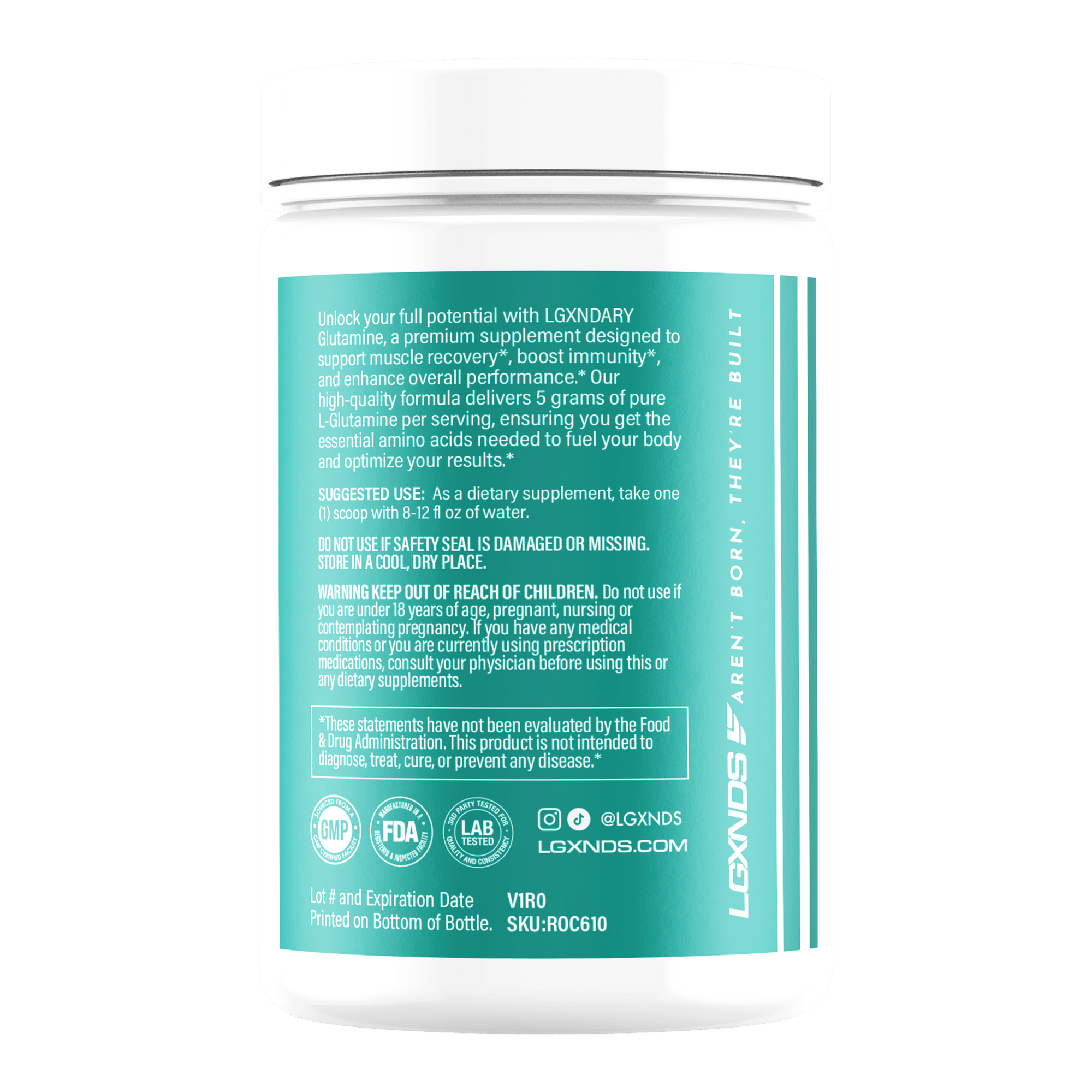 Glutamine Powder - Glutamine Powder - Default Title - LGXNDS