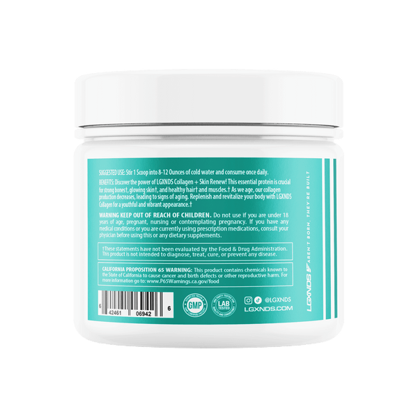 Collagen+ Skin Renew Powder - Collagen+ Skin Renew Powder - Default Title - LGXNDS