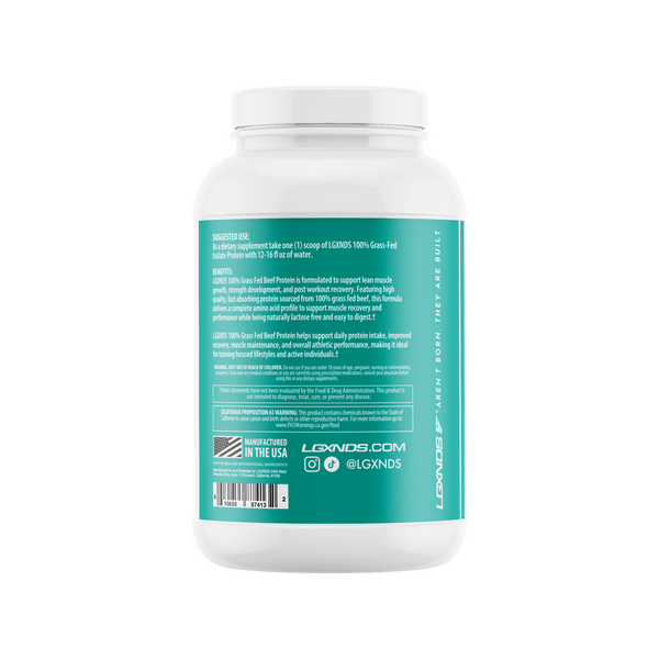 Grass Fed Beef Isolate Protein