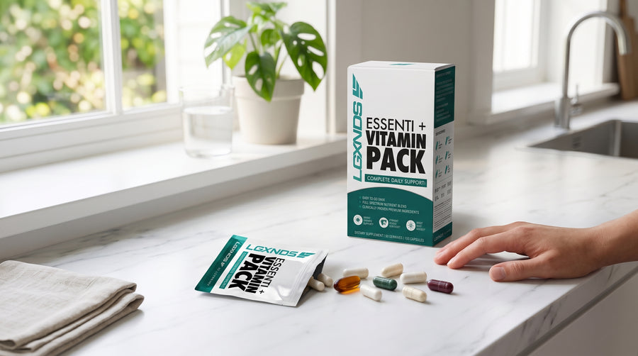 One pouch. Ten capsules. No sorting.