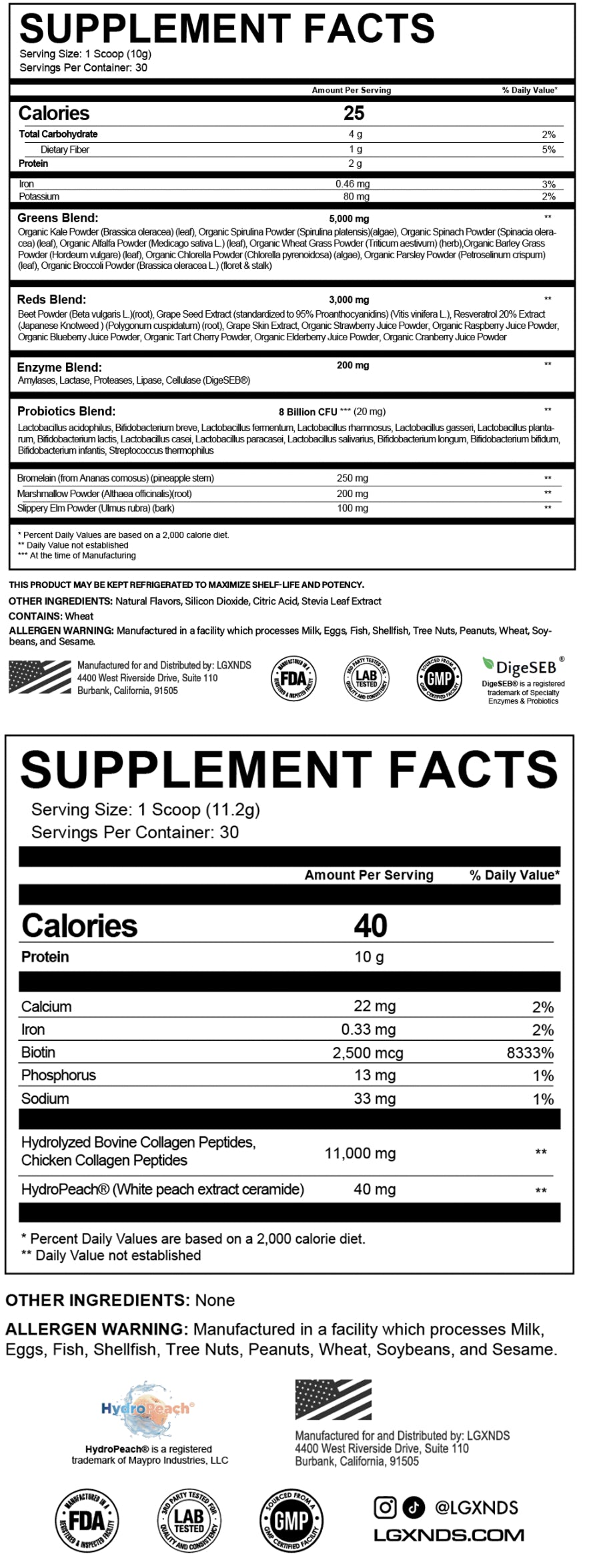 Supplement Facts