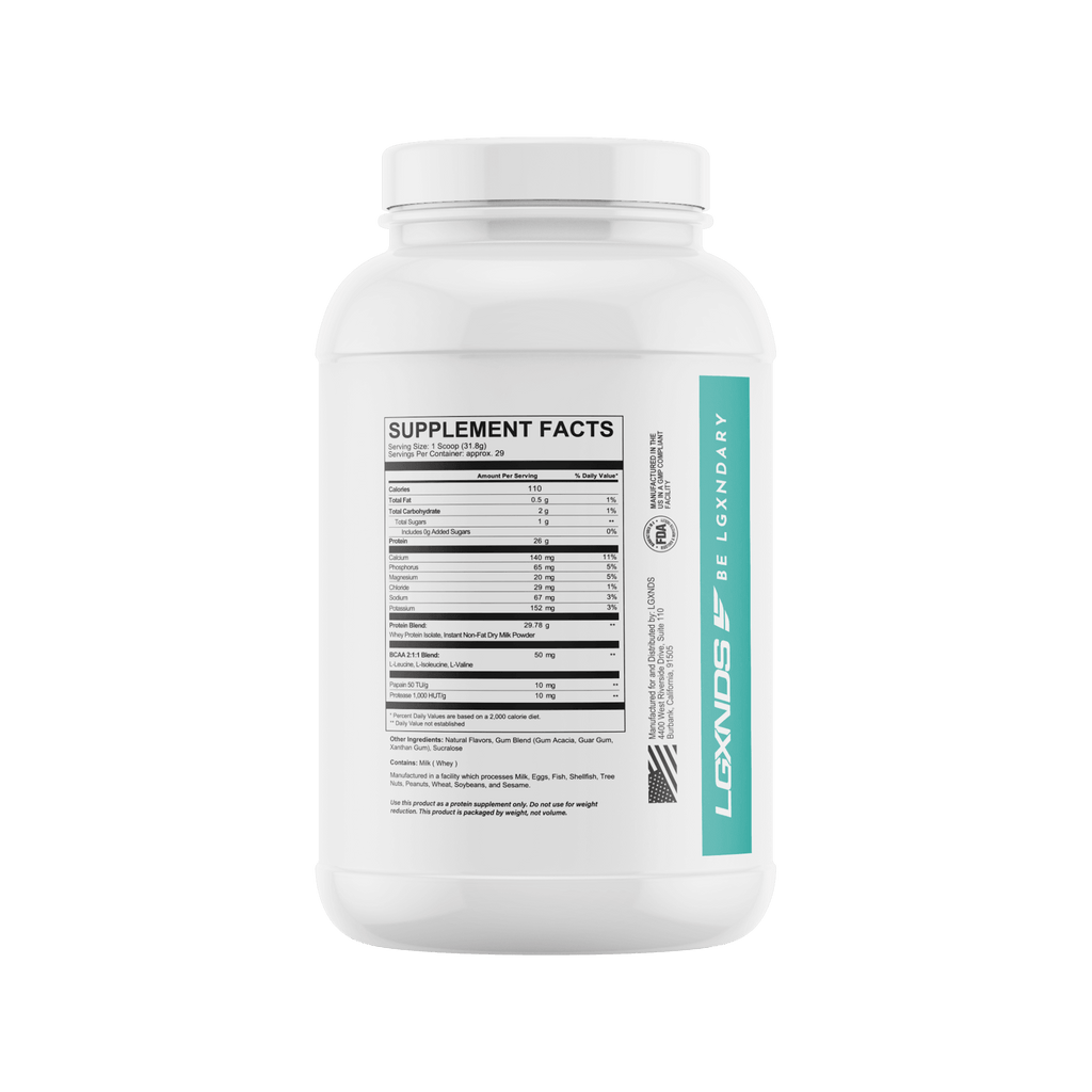 Premium Whey Isolate Protein - Premium Whey Isolate Protein - Chocolate - LGXNDS