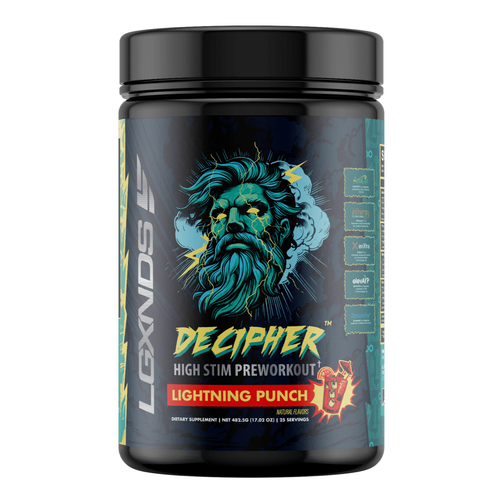 Decipher Preworkout - Decipher Preworkout - Thunder Berry - LGXNDS