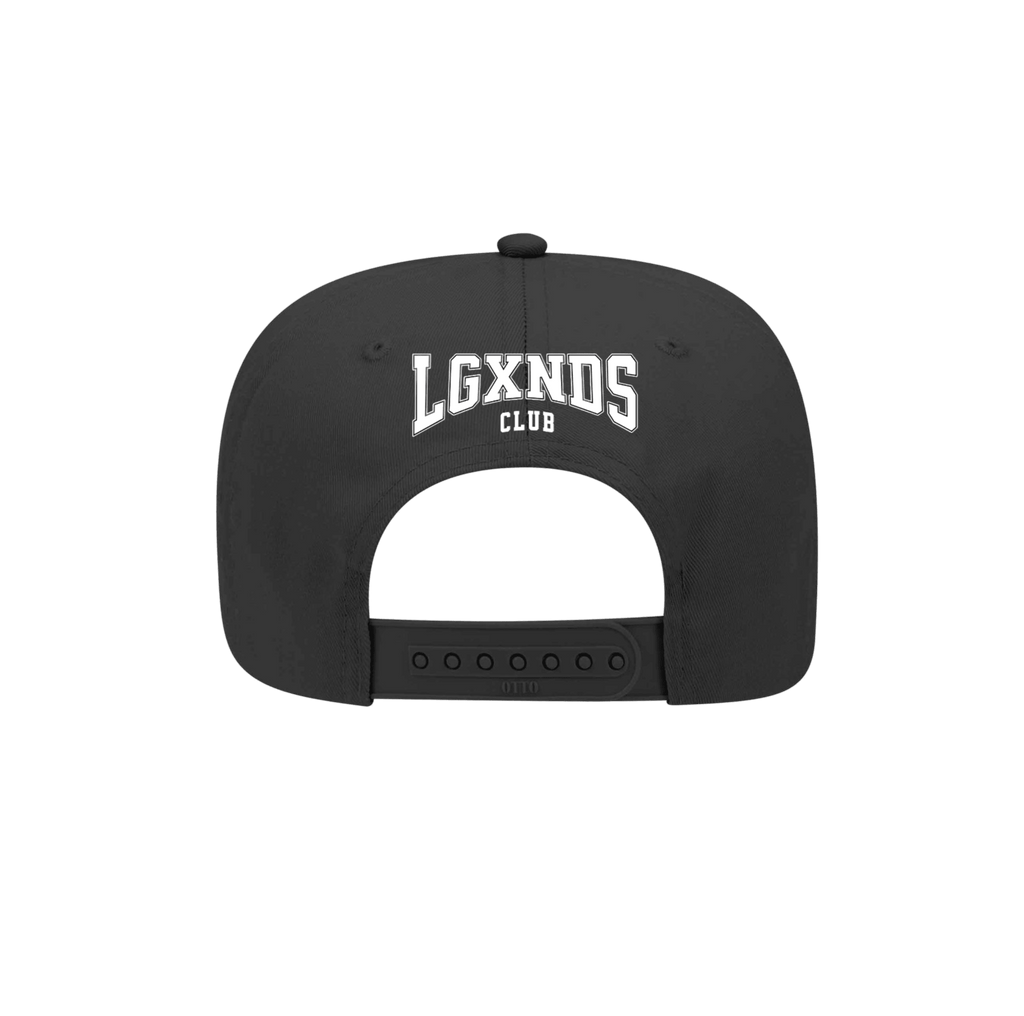 Racing Club Snapback - Racing Club Snapback - Black / White - LGXNDS