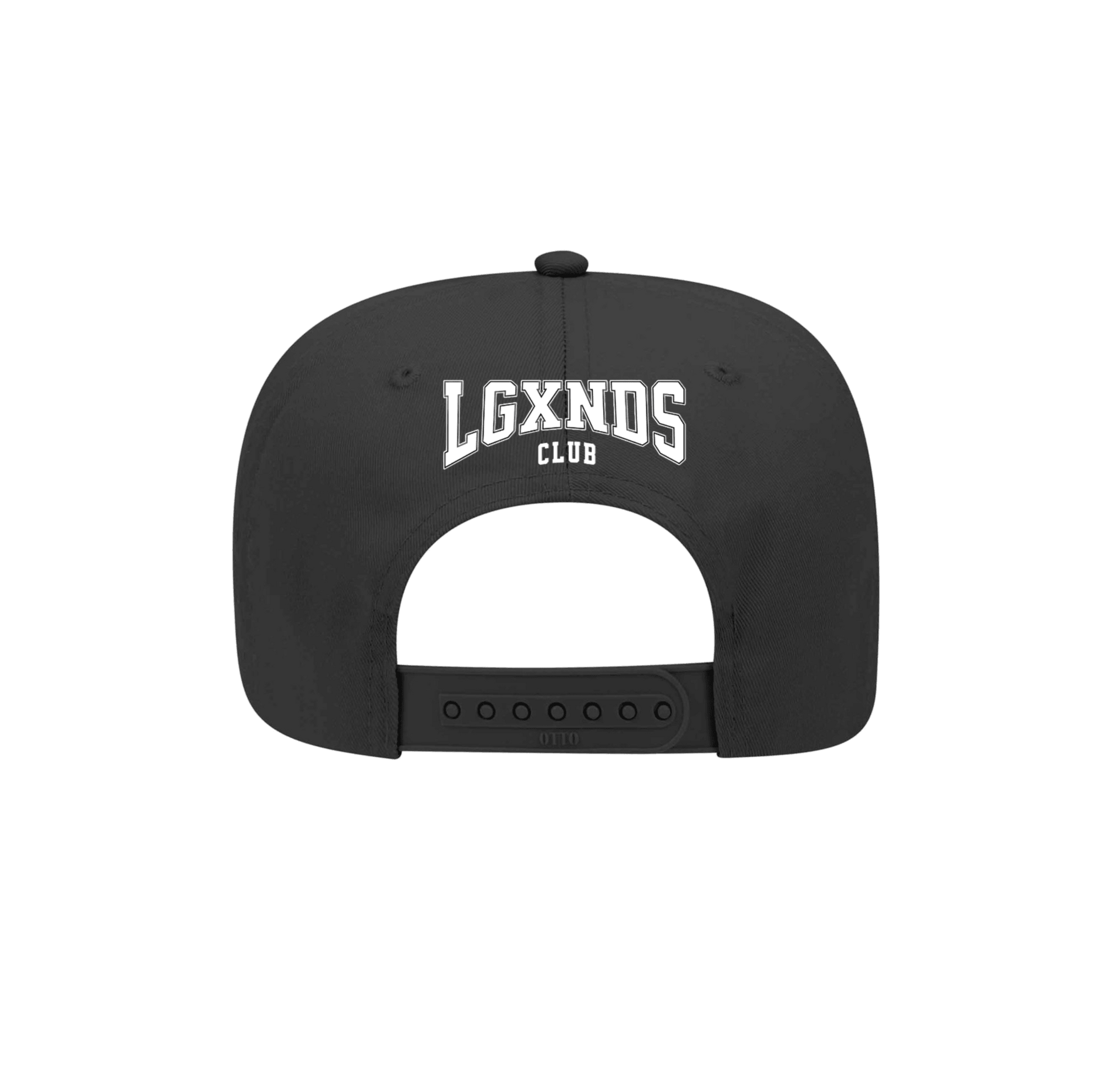 Racing Club Snapback - Racing Club Snapback - Black / White - LGXNDS