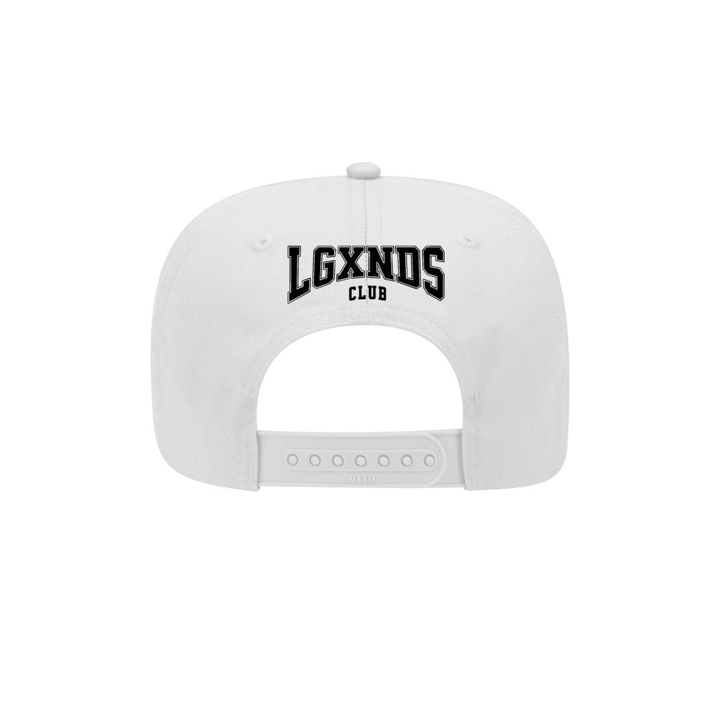 Racing Club Snapback - Racing Club Snapback - Black / White - LGXNDS