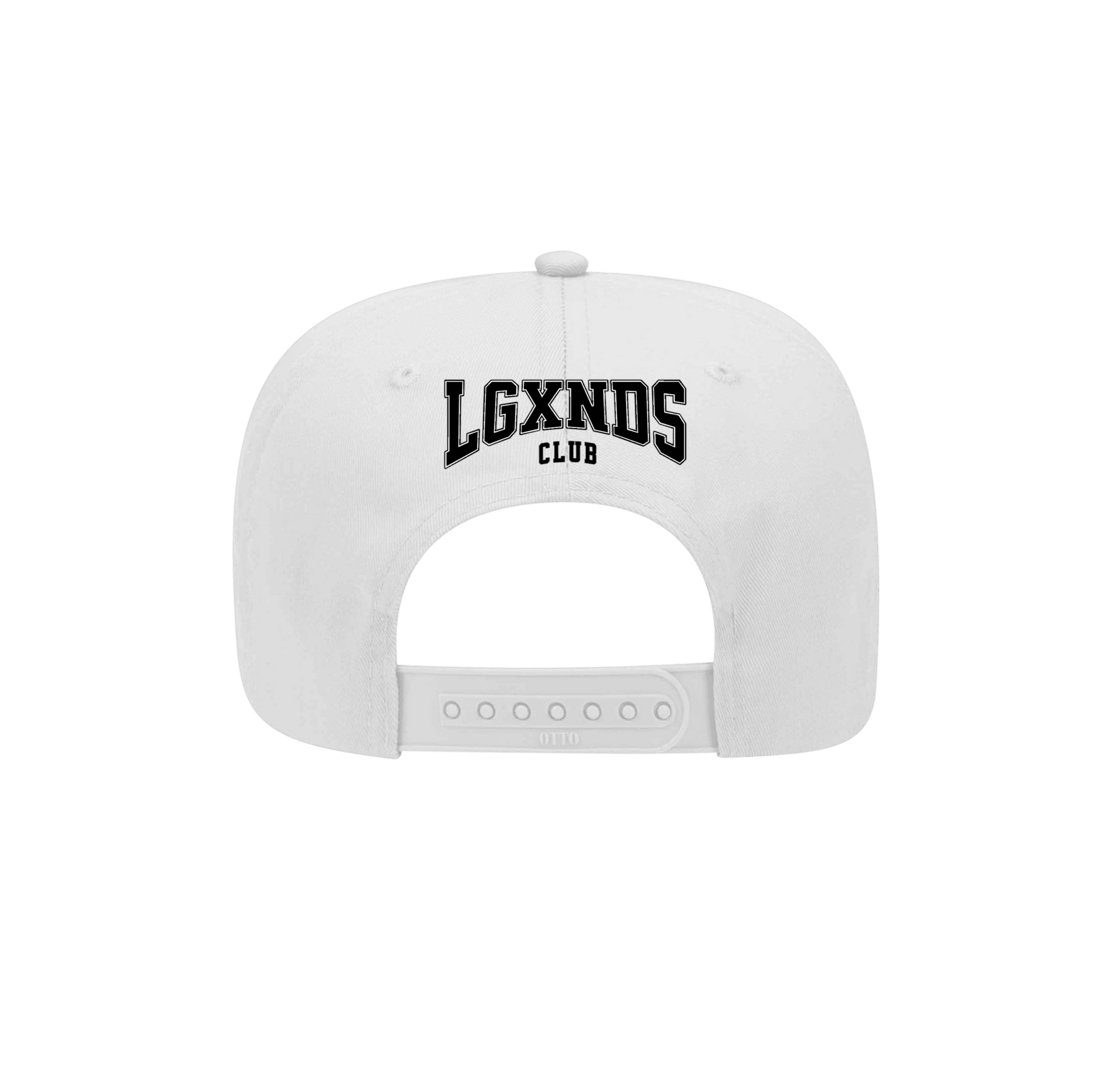 Racing Club Snapback - Racing Club Snapback - Black / White - LGXNDS