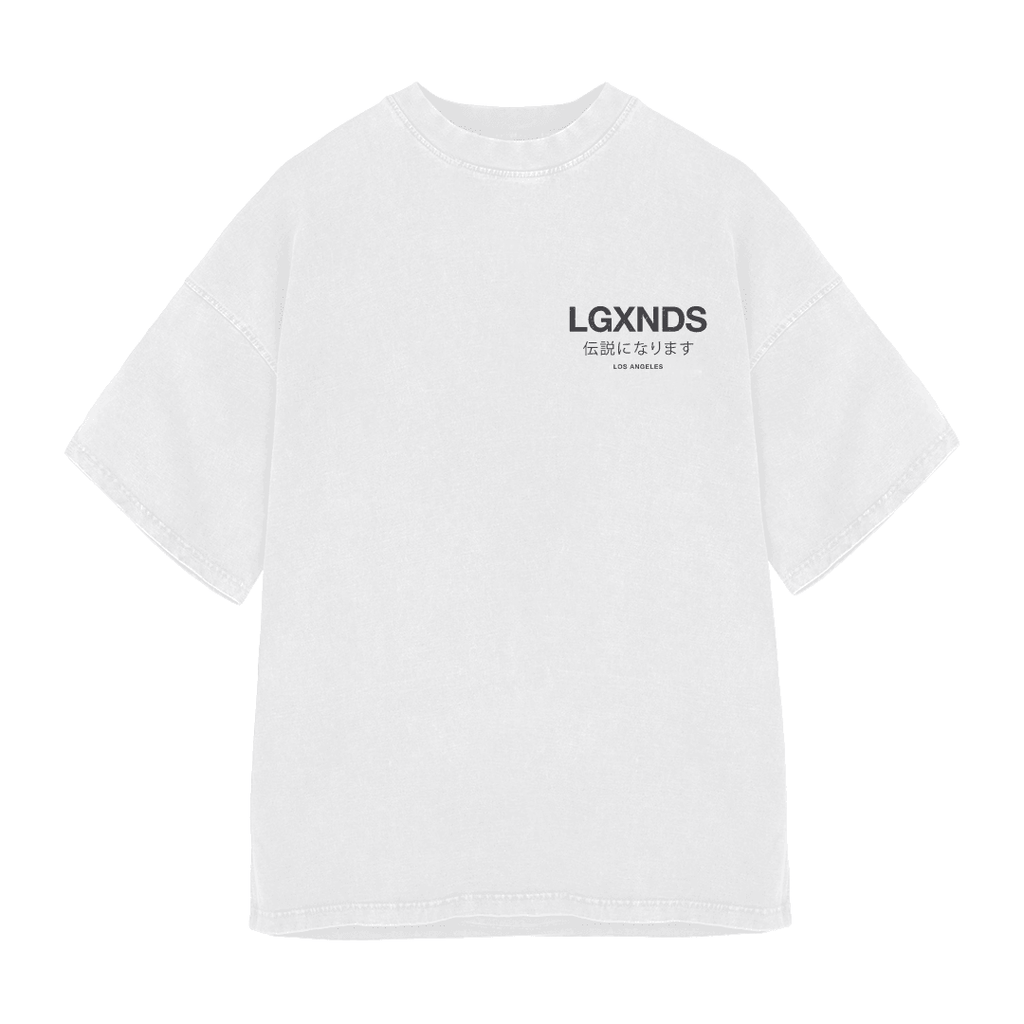 Be Lgxndary LA Oversized Tee - Be Lgxndary LA Oversized Tee - Black / Small - LGXNDS