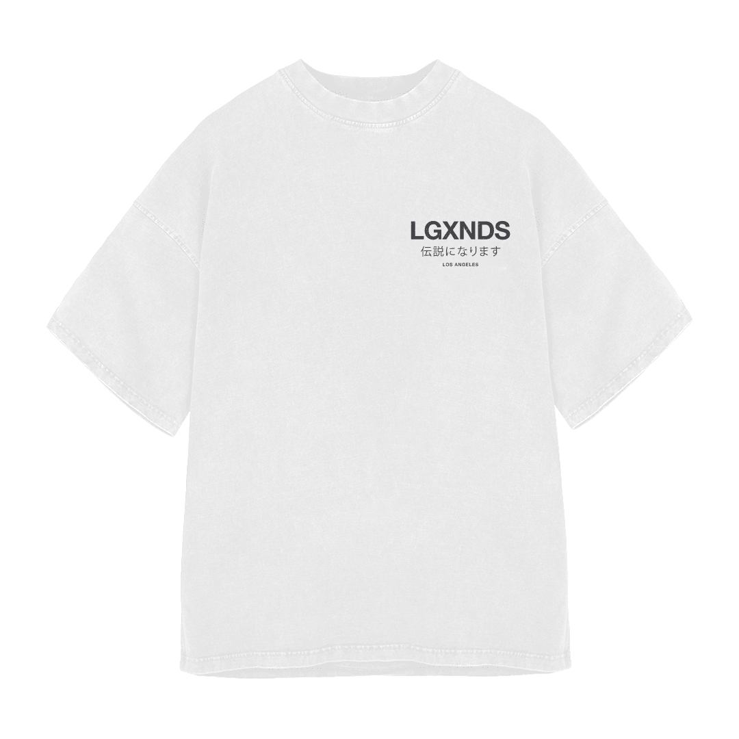 Be Lgxndary LA Oversized Tee - Be Lgxndary LA Oversized Tee - Black / Small - LGXNDS