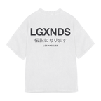 Be Lgxndary LA Oversized Tee - Be Lgxndary LA Oversized Tee - White / Small - LGXNDS