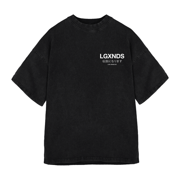 Be Lgxndary LA Oversized Tee - Be Lgxndary LA Oversized Tee - Black / Small - LGXNDS