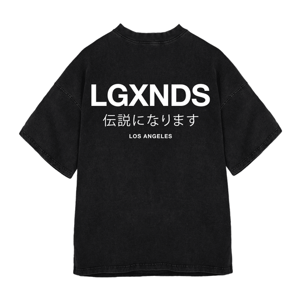Be Lgxndary LA Oversized Tee - Be Lgxndary LA Oversized Tee - Black / Small - LGXNDS