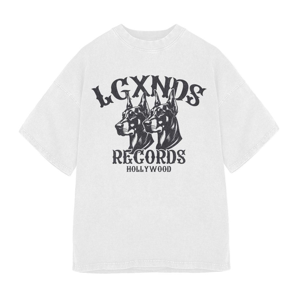 Hollywood Records Oversized Tee - Hollywood Records Oversized Tee - Small - LGXNDS