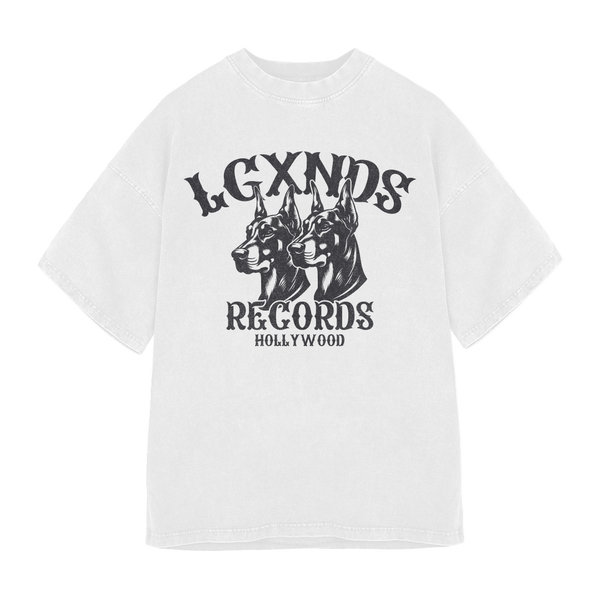 Hollywood Records Oversized Tee - Hollywood Records Oversized Tee - Small - LGXNDS