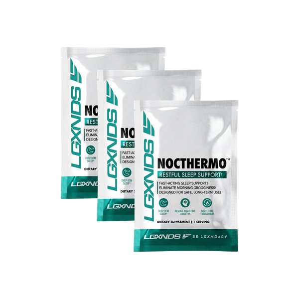 NocThermo Nighttime Recovery Sample 3 Pack Bundle