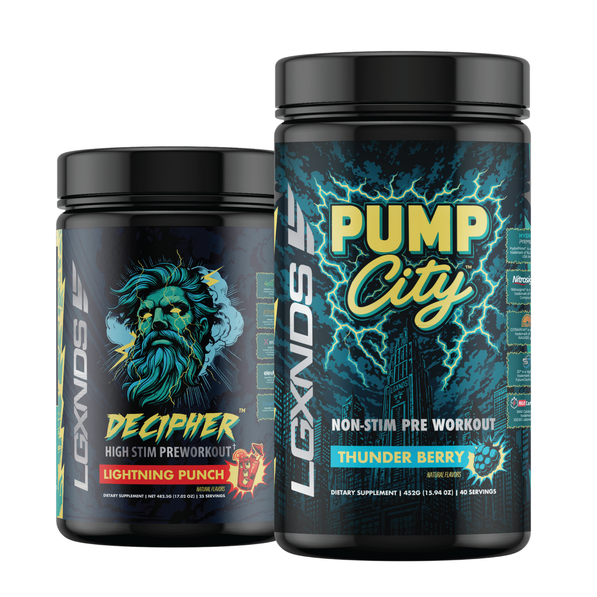 Pump City™ + Decipher™ Bundle