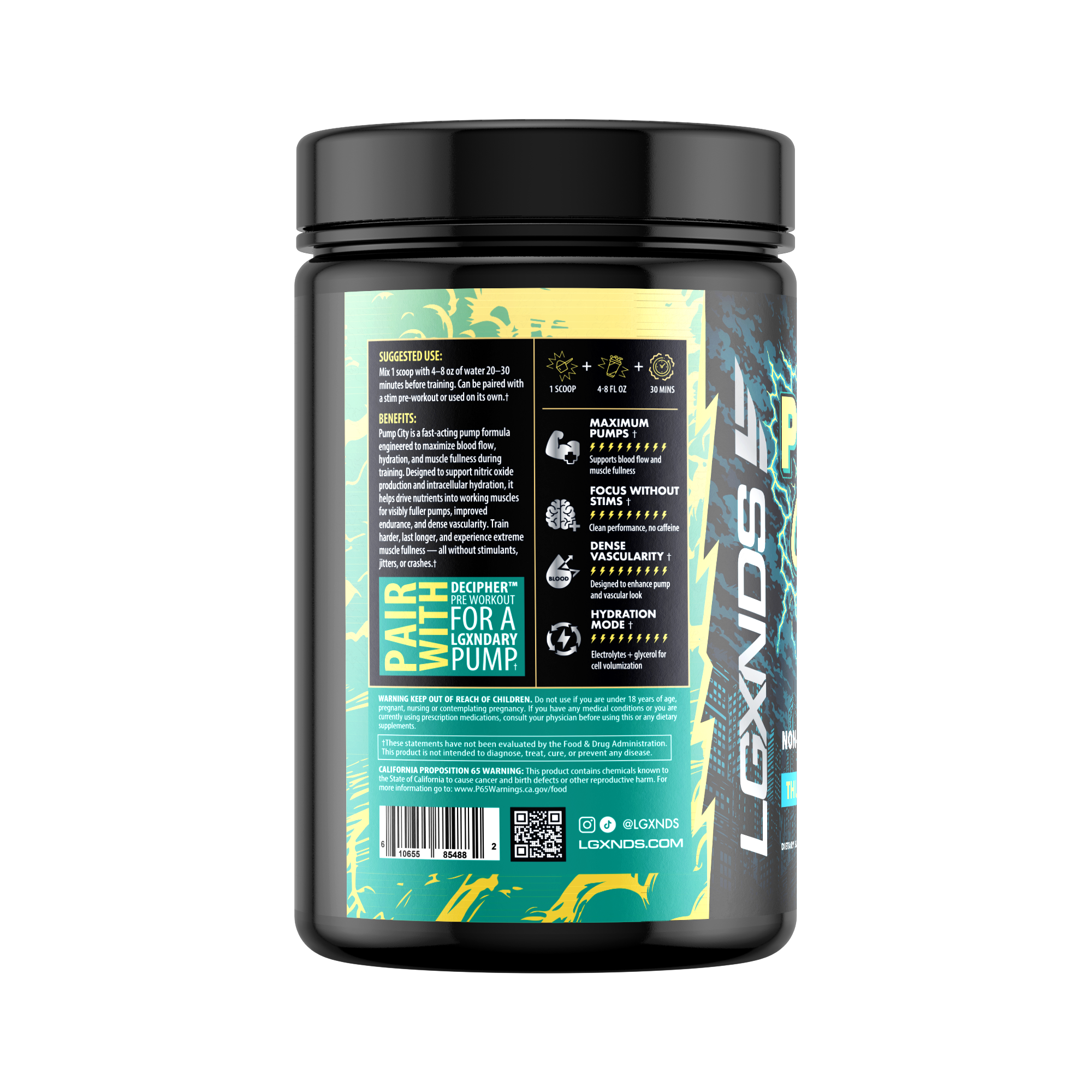 Pump City™ - Powder