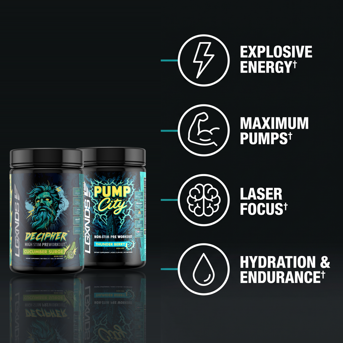 Pump City™ + Decipher™ Bundle