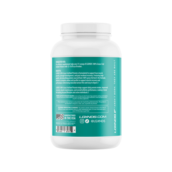 Grass Fed Beef Isolate Protein