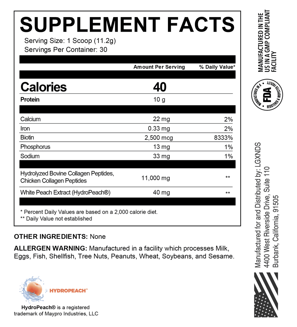 Collagen+ Skin Renew Powder - Collagen+ Skin Renew Powder - Default Title - LGXNDS