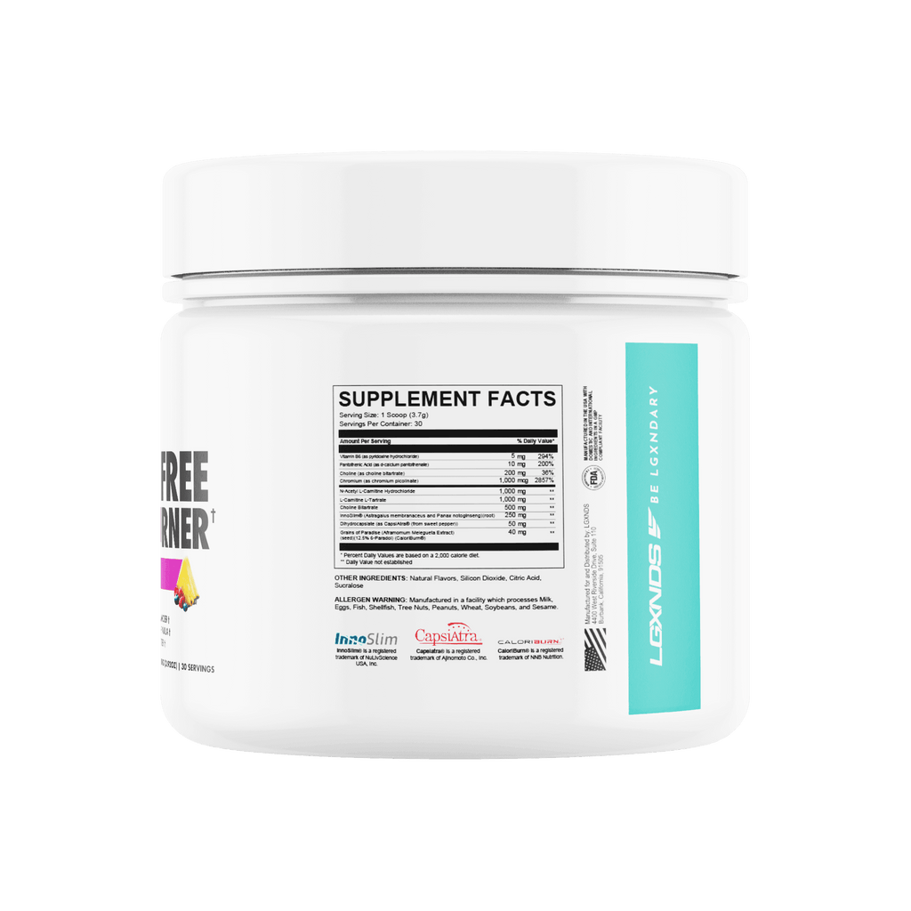 Stim Free Fat Burner - Stim Free Fat Burner - Berry Juice - LGXNDS
