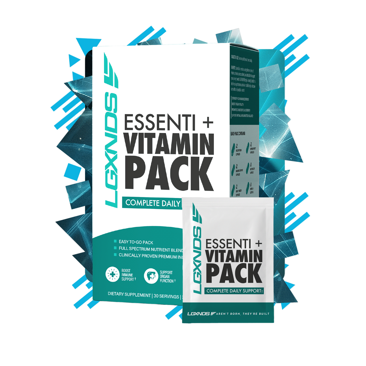 Essenti+ Vitamin Pack - Daily Multivitamin | LGXNDS