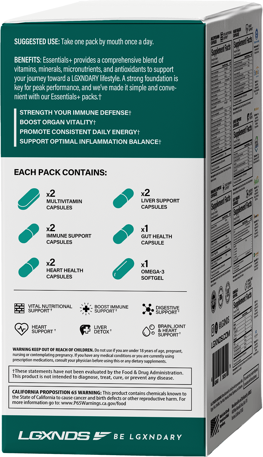 Essenti+ Vitamin Pack - Essenti+ Vitamin Pack - Default Title - LGXNDS