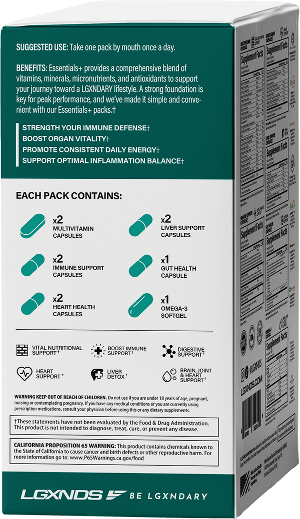 Essenti+ Vitamin Pack - Essenti+ Vitamin Pack - Default Title - LGXNDS