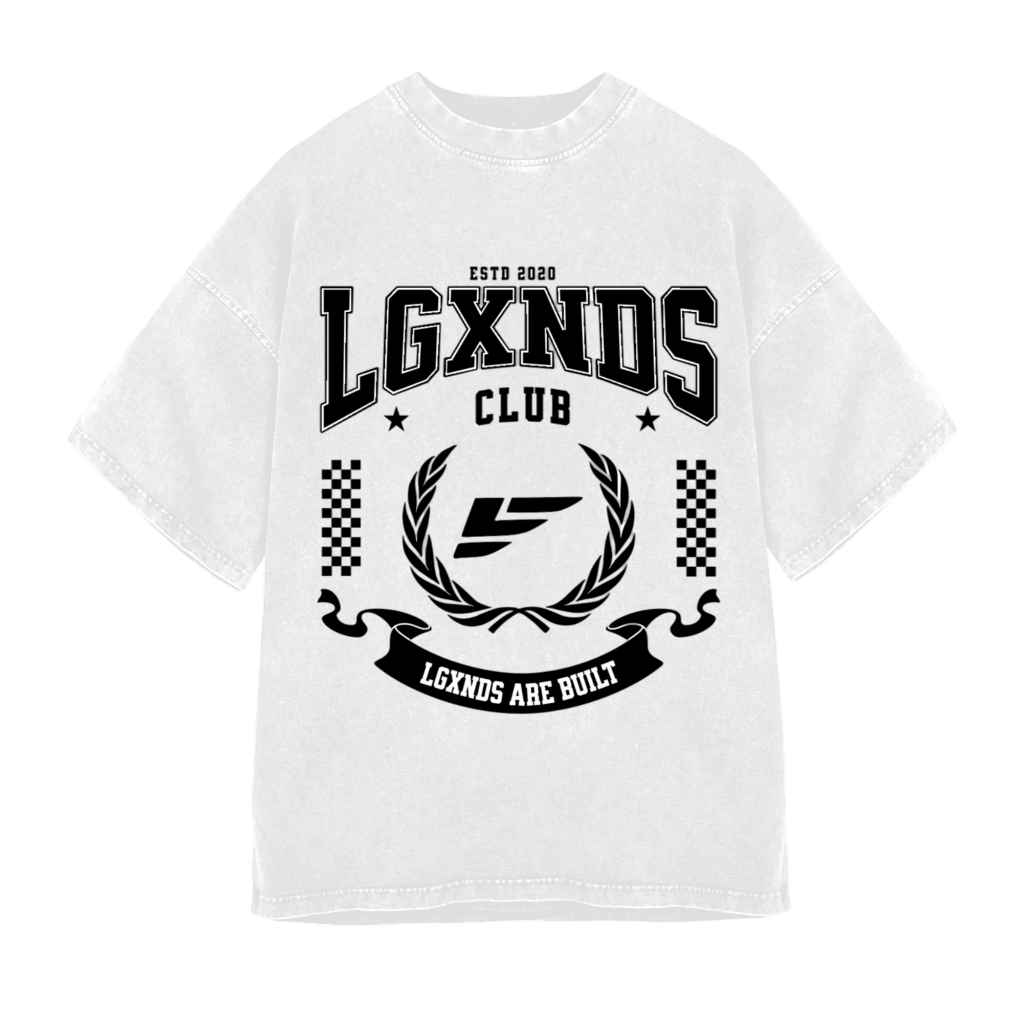 Racing Club Tee - Racing Club Tee - White / Small - LGXNDS