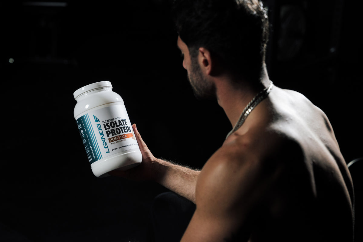 LGXNDS athlete with Isolate Protein